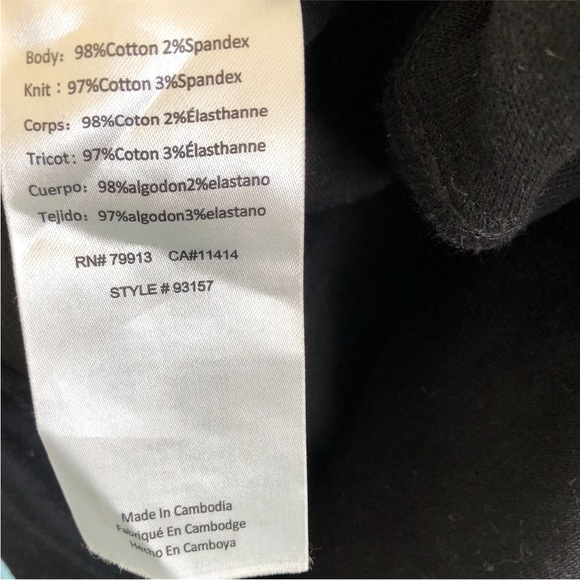 Motherhood Distressed Maternity Black Denim Pants with Elastic Waist (M) - Picture 4 of 5